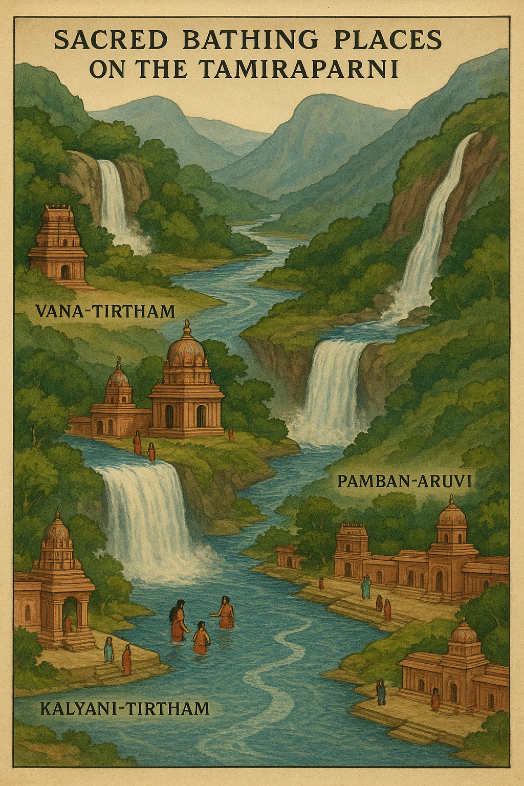 about tamiraparni river